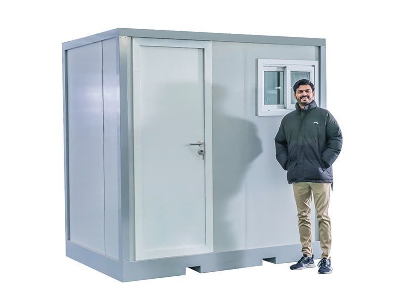 Egyszemélyes XL kültéri hordozható WC
