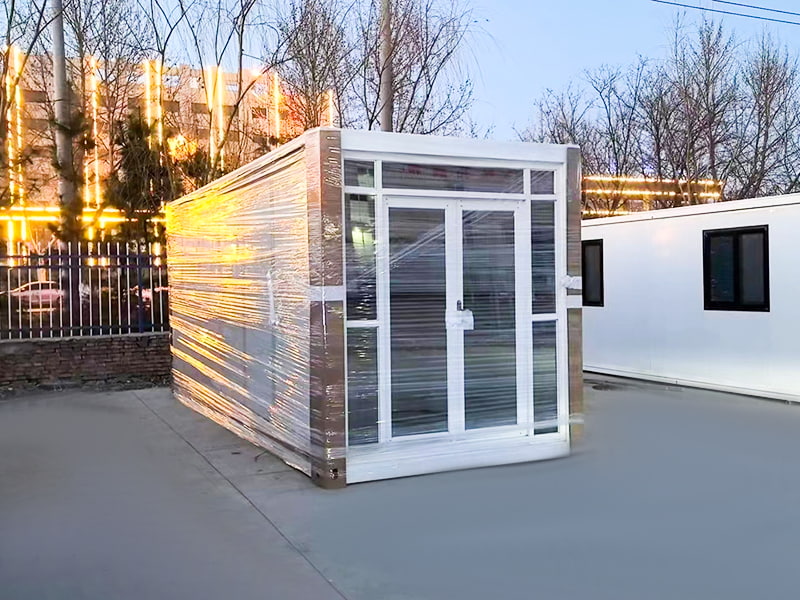 Lakossági kétszárnyú, bővíthető konténerszoba